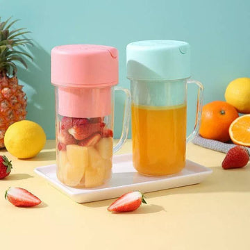 Mini Blender Juicer with Straw and Mug